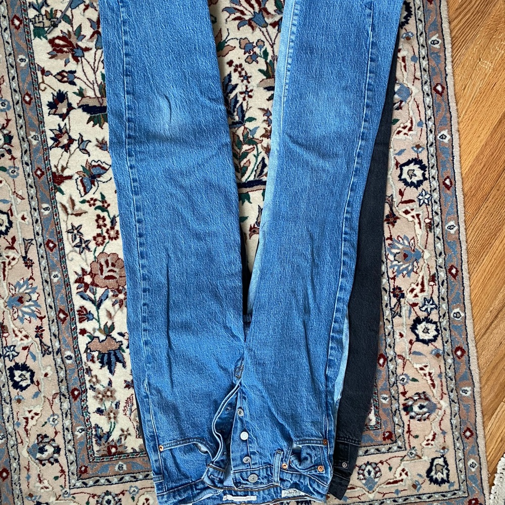 High rise straight vintage Levi’s